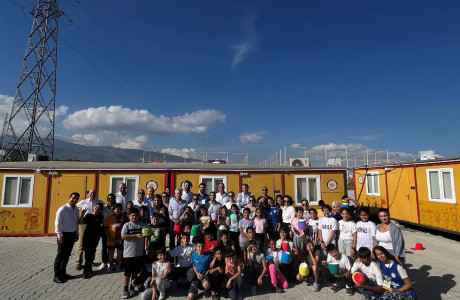 Shell Türkiye Yöneticilerini Hatay Konteyner Kent Öğrenim Birimimizde Ağırladık içerik görseli.